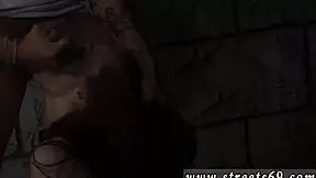 i'm anya olsen, bound and dominated by a cop in rough outdoor public hump