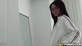 Feeling The Passion With Hot Nerdy Latina Harley Dean In POV