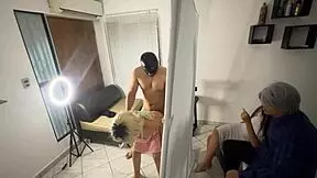 Our Stepdaughter Fucked in Shadow Game