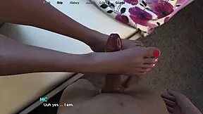 I can’t resist my cosplay hermanastra giving epic blowjob and handjob!