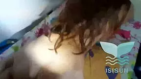 Beautiful Foreign Blonde Sucks First Latino in Town