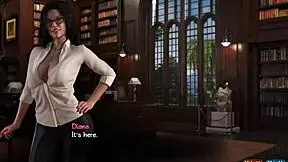 Oh fuck, licking this young girl's wet pussy with her huge ass and big boobs