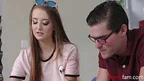 Stepsister Is Hot For Working Stepbrother!