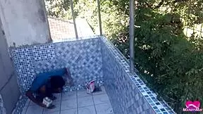 Pau pra Toda Obra hints at intense anal creampie with teen amateur