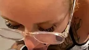 naughty maid blowing me while washing wife's clothes