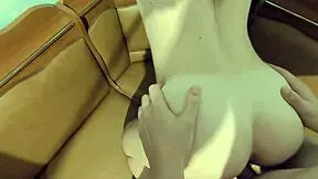 My girlfriend loves to ride my bike.