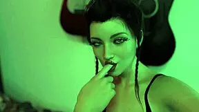 Wow, stepsister's footjob feels amazing!