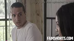 Stepsis Maya helps Jay Romero give it up. Pov blowjob with petite teen 18+... 😍