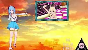Toga Shinobu's Futanari Hentai: Horny Blowjob And Cumshot Action