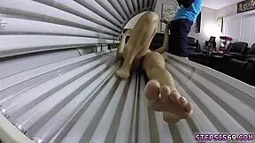 Does Blonde Teen Give Outdoor Blowjob To Annoying Stepbro?