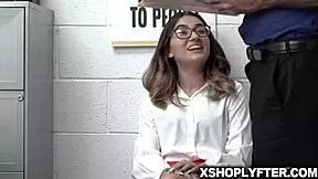 A behind the scene when shooting casting with a naughty 18-year-old