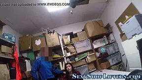 real amateur brunette teen rides cock while getting caught