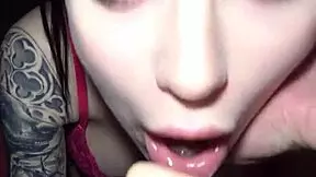 Step sis made a blowing present for me