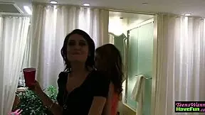 i got rammed hard by a real teen at the party