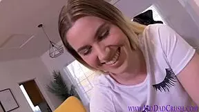 Amateur teen 18+ rides dick