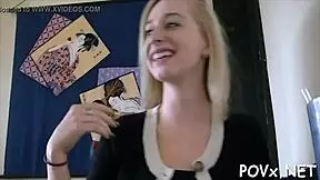 Our excited babe craves a hard dick for pure joy.