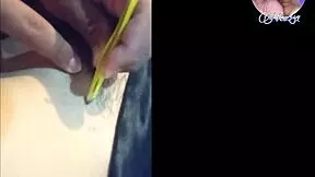 NEW241NEW WAXING IN BATHROOM WITH YOUNG 18+ ASIAN TITS