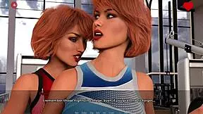 Double penetration in gym class