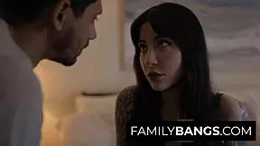 familybangs com ⭐ step bro and stepsis sweating on the bed goth charlotte alex jones