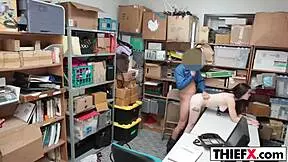 The Last Time She Will Swipe Here In Garage Punishment