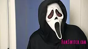 I-I can't believe the family swap at Halloween, scream and cream with everyone