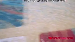 Young ladies share a big ride in an amateur scene.