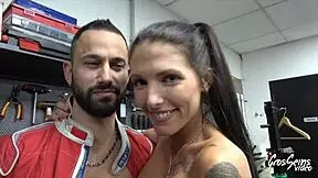 aurrora wants wild adventure with two men in group