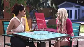 besties jessica and ava compete to be my main bitch