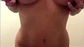Choking on pole and semen