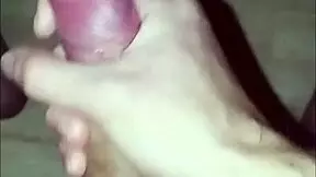 Young amateur intensely masturbates to orgasm and cum in homemade video