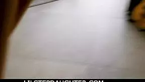 check out how this stepdaughter thanks on thanksgiving with a handjob and fucking.