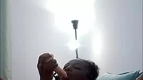 very freaky girl shakes big ass with dildo