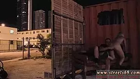 in the locker room, a blonde teen gets dominated by an old guy