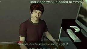 thicc step-aunt starts seducing with a steamy lap dance away from home