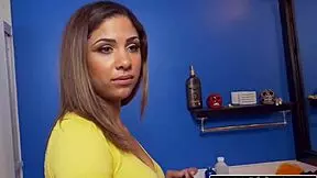 Mariah helps clean the apartment and more with Brick Danger