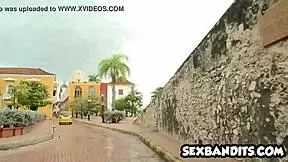 Beautiful Blue Eyed Latina Teen Fucks Hard On Vacation!