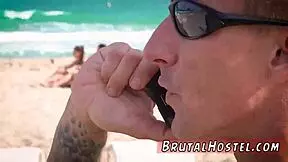 Aidra Fox and Kharlie bondage fuck strangers in public.