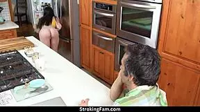 Teen Scarlett Sommers Interacts With Stepdad Donnie Rock