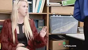 Perky Blonde Caught on Cam and Fucked Hard in LP Office