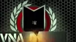 Slutty maid Kimber Lee gets you off with latex gloves... so hot!