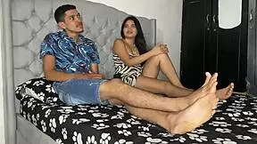 Convincing Stepsister For Sex And Facial Cumshot