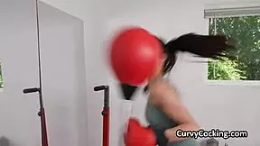 Kylie Enjoys A Perfect Cock Ride During Her Gym Workout.