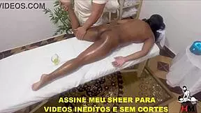 Hey, check out this teen grabbing the therapist's dick in a real tantric massage! 😏