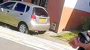 Her boyfriend left her alone, so I took this milf home and fucked her.