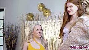 Haley Spades in steamy threesome