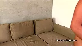 Young big cock guy bangs female agent in hardcore interview