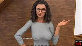 3D Blonde Goddess Hands Job