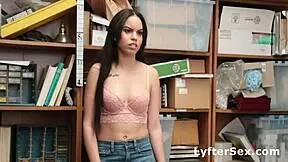 Shoplifting teen offered cock for freedom 😈