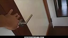 Petite blonde stepsister feels talked into passionate sex with stepbrother