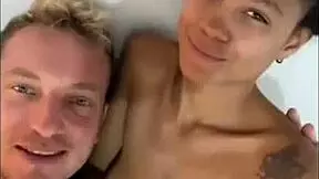 petite ebony teen enjoys a big adventure bent over